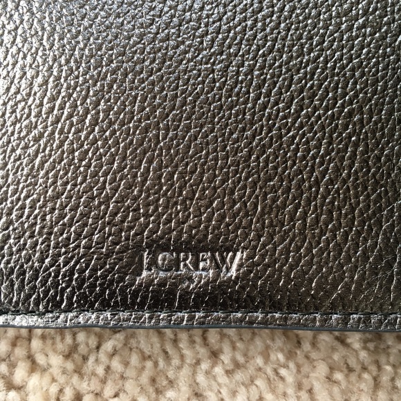 J. Crew Bags J Crew Leather Passport Case Metallic Green New Poshmark
